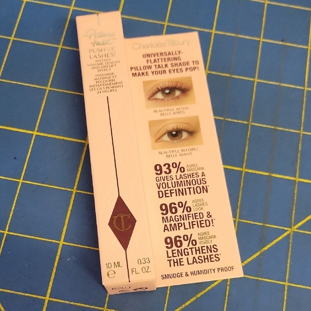 Charlotte Tilbury Pillow Talk Push Up Lashes Mascara 10ml New In Box